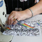 Roses and Rainbows Fabric Face Masks