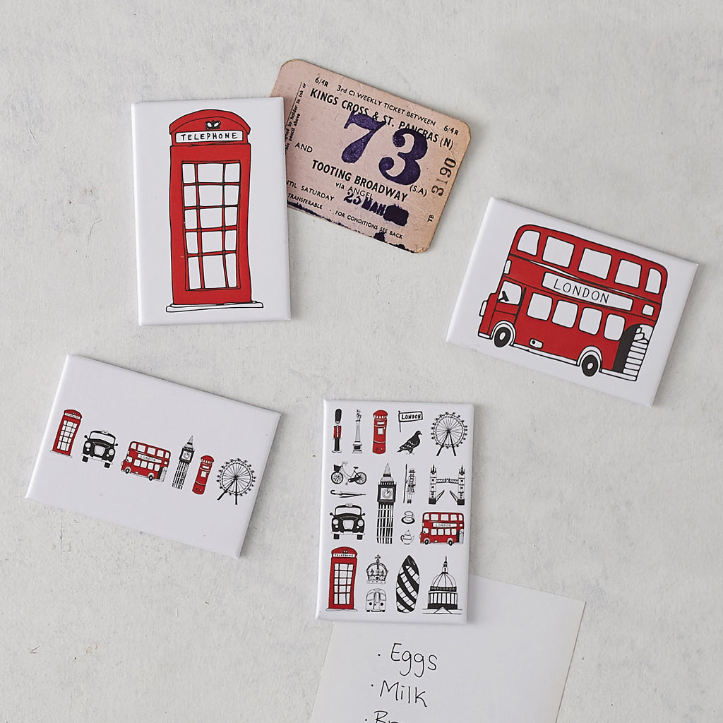 London Magnets - Set of 4