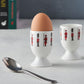 GIFT SET of 2 Soldiers Egg Cups