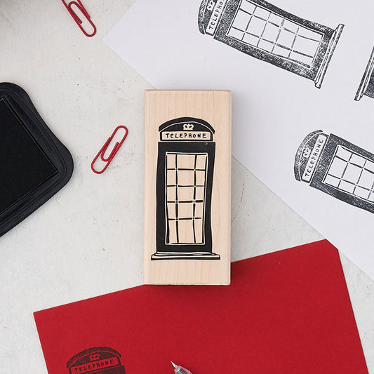 Telephone Box Stamp - Large