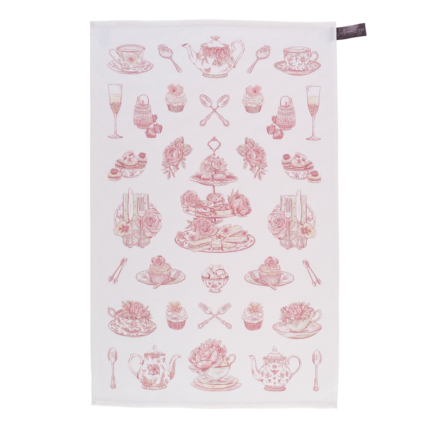 Afternoon Tea Tea Towel