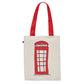 Telephone Box and London Bus Canvas Bag