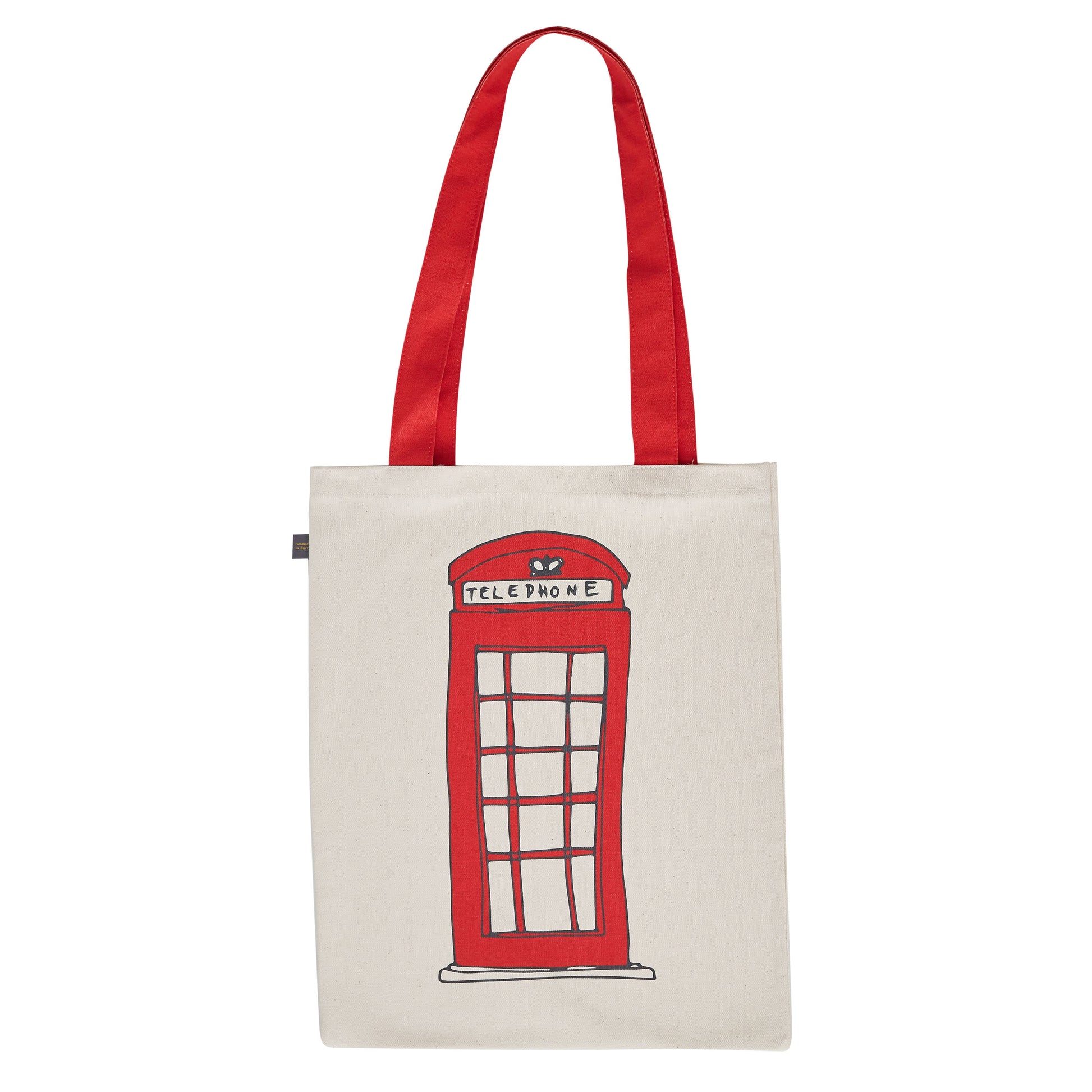 British egg canvas bag I love London