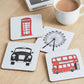London Skyline Coaster - Set of 4