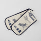 Nautical Beachscape Oven Glove